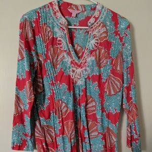 Lilly Pulitzer Sarasota tunic top medium
